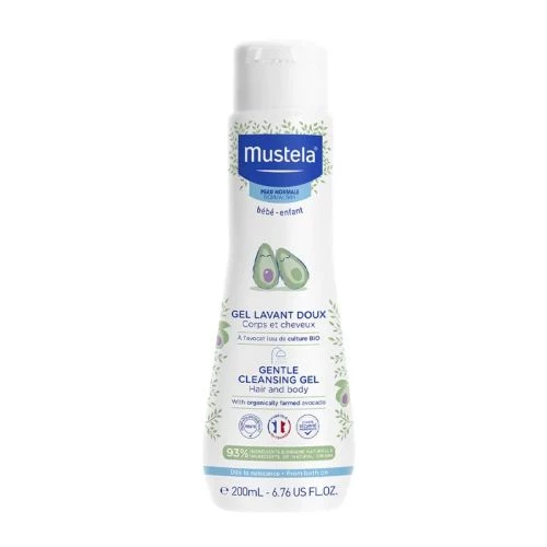 Mustela Gentle Cleansing Gel Yenidoğan Şampuanı 200 ml ürün görseli