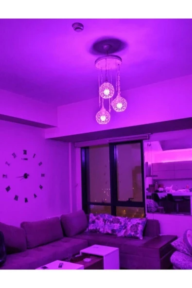 VİP AYDINLATMA Led Rgb Ampul KUMANDALI 9W - 5