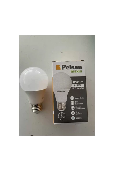 8,5 Watt E27 Pelsan Led Ampül