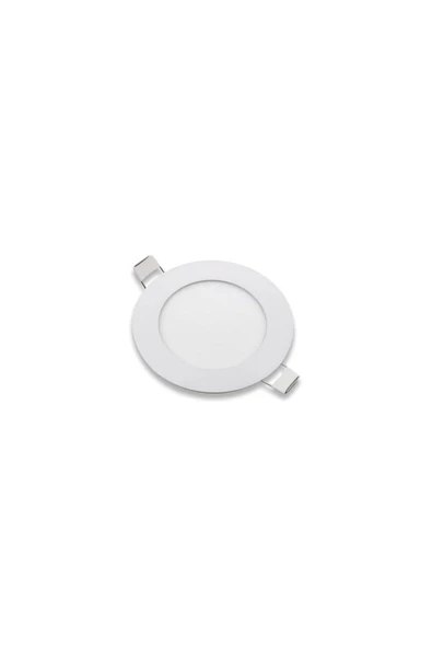Ultra Ince 6w Slim Sıva Altı Yuvarlak Led Panel Spot Yüksek Lümen 6500k Beyaz Işık - 2