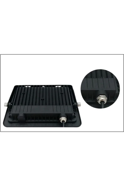 Zmr 100W Ultra Slım Led Projektor 6500K Beyaz Işık - 2