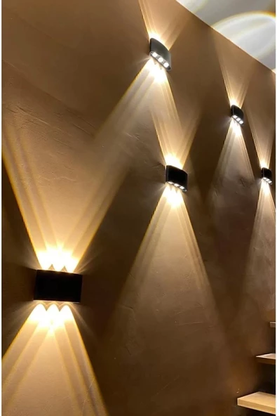 8011 10w Led Aplik Aydınlatma Çift Taraflı Led Dekoratif Duvar Aplik - 4