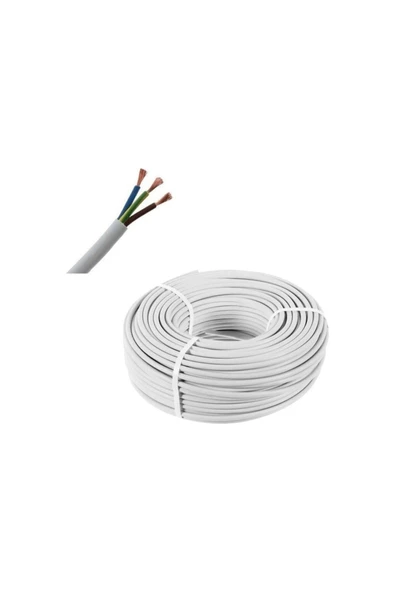 Vip Aydınlatma Kablo 3x2,5ttr 30Metre TAM KESİT CCA