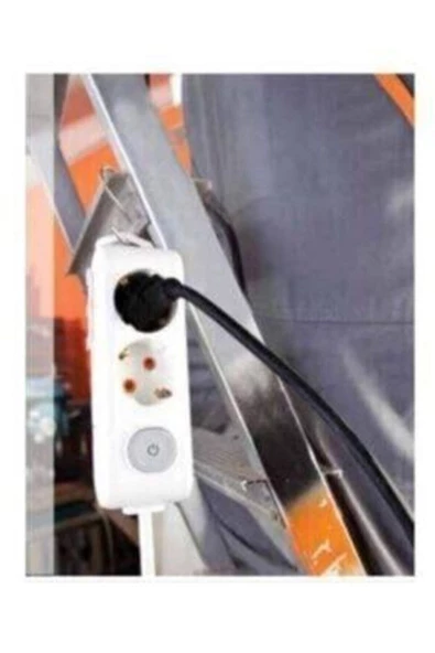 VİKO Multi-let Siyah 4'lü Topraklı Çocuk Korumalı Grup Priz-3 Metre - 3
