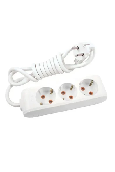 VİKO 3'lü Priz - 5 Metre (topraklı Koruma Özellikli) - Resim 2