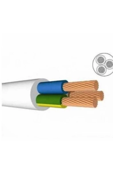 VİKO Topraklı Uzatma Seyyar Kablosu 10 Metre Tekli Priz 3x2,5 Mm Seyyar Uzatma Kablosu - 2
