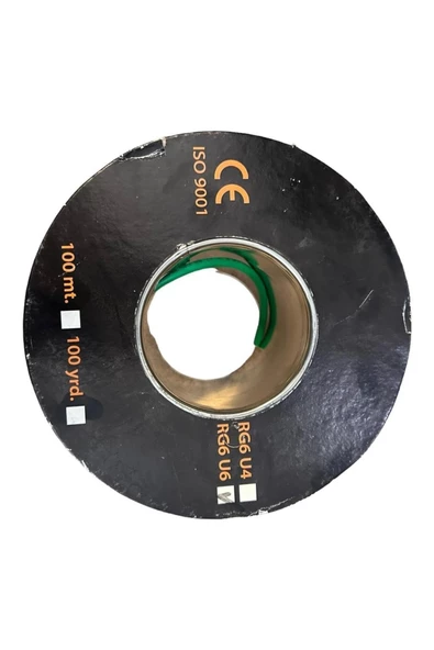 FLEXİA 60 METRE RGU6 - U6 TV KABLOSU F KONNEKTÖRLÜ KABLO - Resim 2