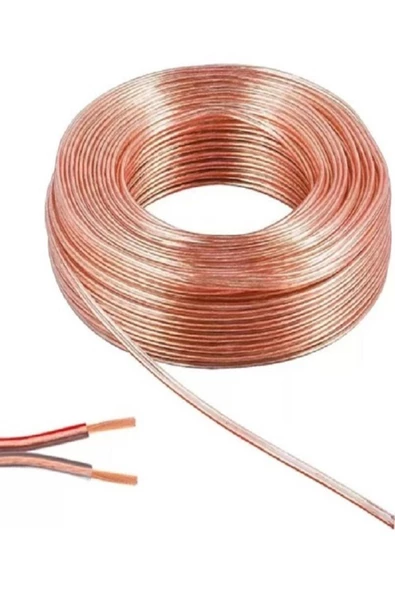 BENKEL Şeffaf 2x0,75 Kordon Kablo Tam Kesitli Orjinal Ürün 100mt Fiyatı