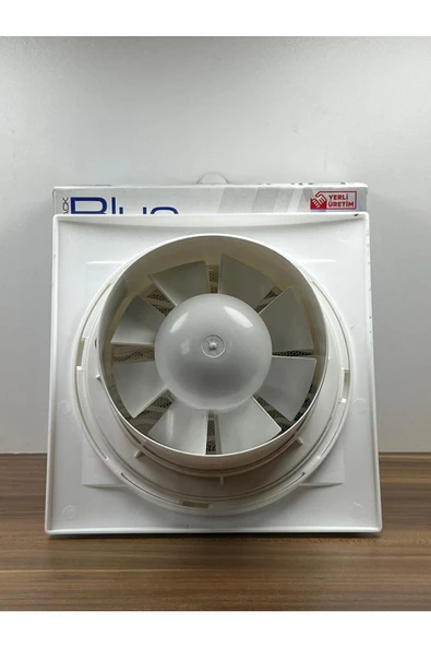 BLUE LİGHTİNG BANYO TUVALET ASPİRATÖR HAVALANDIRMA FANI 120 LİK 12 CM PİMAŞ BORU - 2