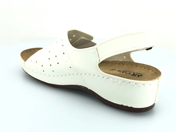 Aryan 09-378 D.r Tavsiyeli Ortapedik Kadın Sandalet Terlik - Resim 9