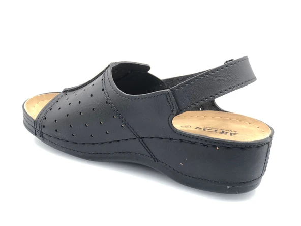 Aryan 09-378 D.r Tavsiyeli Ortapedik Kadın Sandalet Terlik - Resim 3