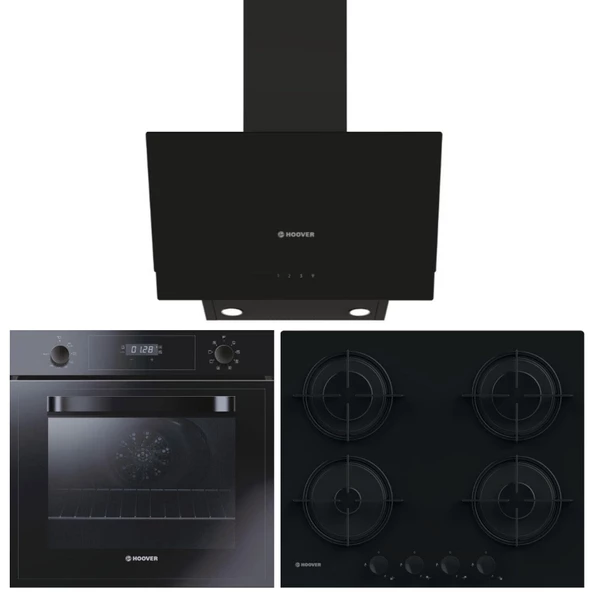 Hoover Siyah Ankastre Set (Hdg6c2gbtk-Hot 3051 Bı/E-Hvw6mbb) - 2