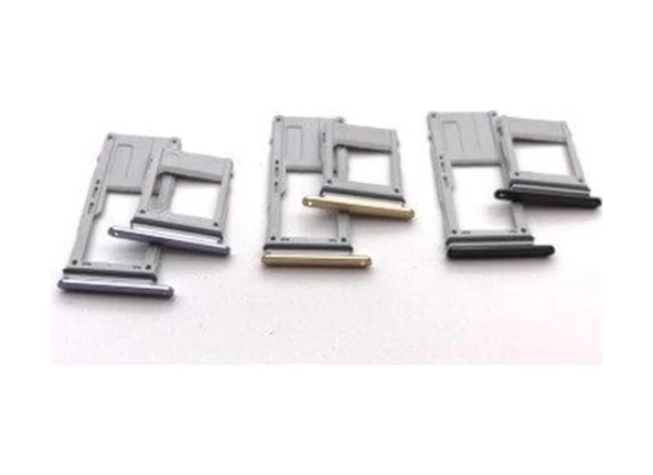 Gmr Samsung Uyumlu Galaxy A8 2018 A530 Sim Kart Tepsisi Gold