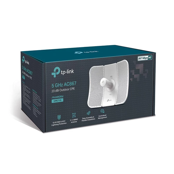 TP-LINK CPE710 5GHZ 867MBPS 23DBI DIŞ ORTAM ACCESS POINT ürün görseli