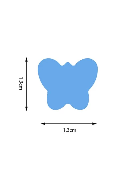 Kamei Şekilli Delgeç Kelebek 1.3 cm KM8805 - 6