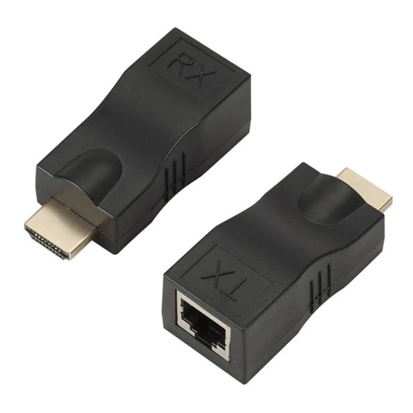 SENSEI HD-30 CAT5E/CAT6 30MT HDMI EXTENDER - Resim 2