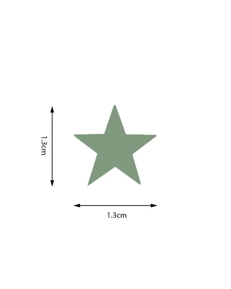 Kamei Şekilli Delgeç Yıldız 1.3 cm KM8805 - 7