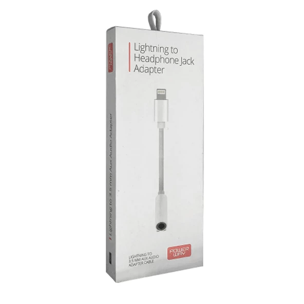 Zemheri ACO3 Iphone Lightning To 3.5MM Stereo AUX Kulaklık Jack Çevirici Kablo - 2