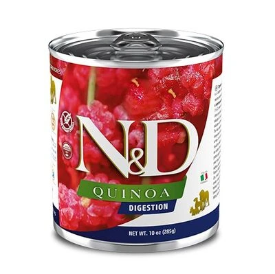 N&D Quinoa Digestion Hassas Sindirim Kinoa, Kuzu, Enginarlı Köpek Konservesi 285 Gr - Resim 2