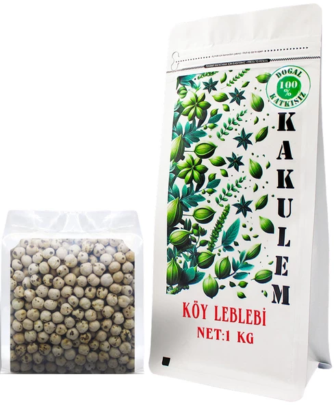 KAKULEM SERTİFİKALI Tandırda Pişmiş Köy Leblebi 1 KG