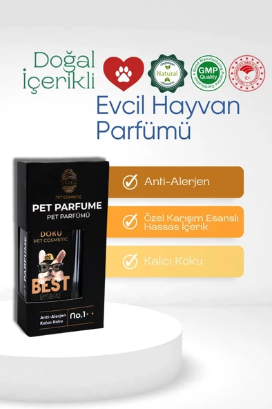 Doku Pet Cosmetic Kedi ve Köpek Parfümü 50 ml