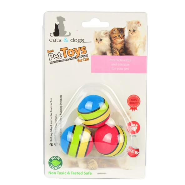 CAT TOYS PIZM-021 BPT 3 ADET TOP