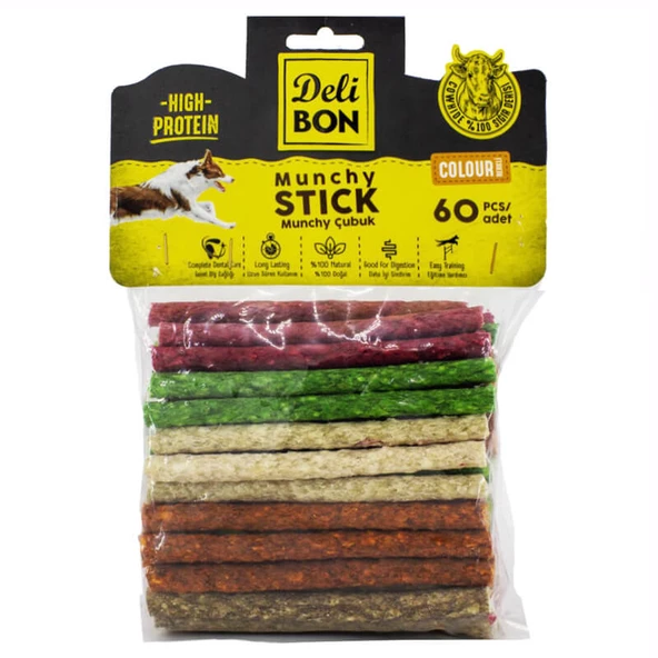 DELIBON MUNCHY STICK KÖPEK ÖDÜL 60 ADET