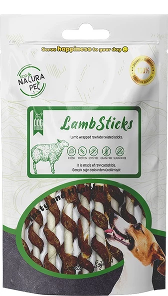 Naturalis Lamb Stick Köpek Ödül Maması 100 gr