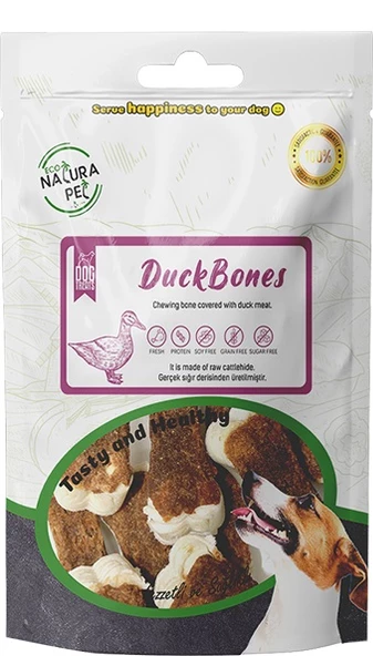 NATURAPEL DUCK BONES KÖPEK ÖDÜL MAMASI 105 GR.