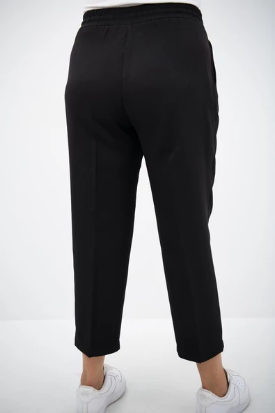 Kadın Büyük Beden Yüksek Bel Dökümlü Pantolon 6201-25 - 5