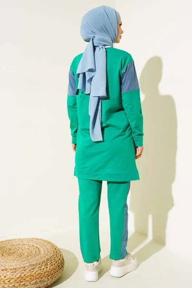 Kot Garnili Tunik İkili Takım Benetton - Resim 3