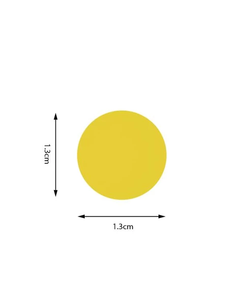 Kamei Şekilli Delgeç Daire 1.3 cm KM8805 - 6