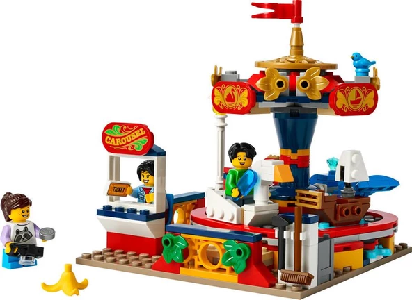 Lego 40714 iconic Atlıkarınca - 3