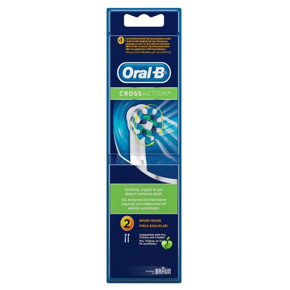 Oral-b Cross Action Diş Fırçası Yedek Başlığı 2 Adet