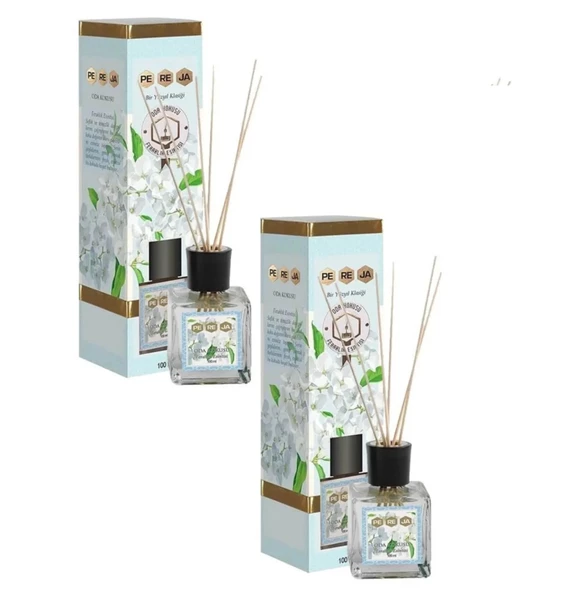 Pereja Diffuser Bambu Çubuklu 100 Ml Ferahlık Esintisi 2 Adet