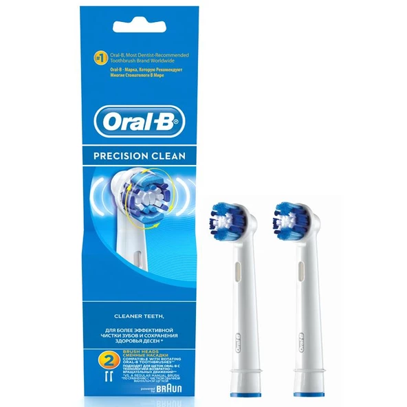 Oral-b Precision Clean Diş Fırçası Yedek Başlığı 2 Adet