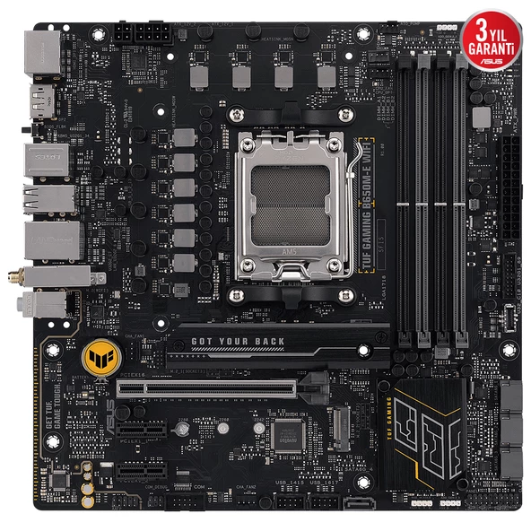 ASUS TUF GAMING B650-E WIFI DDR5 8000+(OC) DP HDMI ATX AM5 - Resim 3