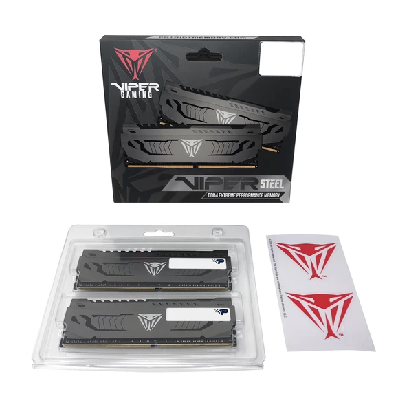 Patriot Viper Steel 32GB (2x16GB) DDR4 3200MHz CL16 Gaming Ram (Bellek) (PVS432G320C6K) - 10