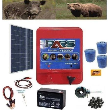 Pars Elektrikli Çit Ayı-Domuz Kovucu Eco Set 500