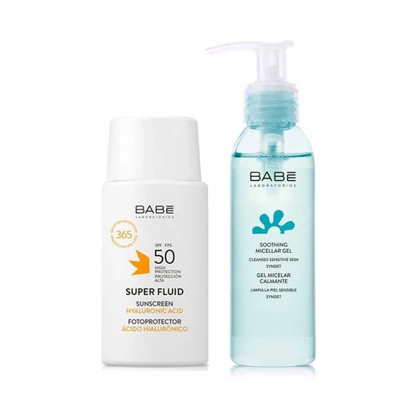 Babe Super Fluid Güneş Koruyucu SPF50 50ml Kofre