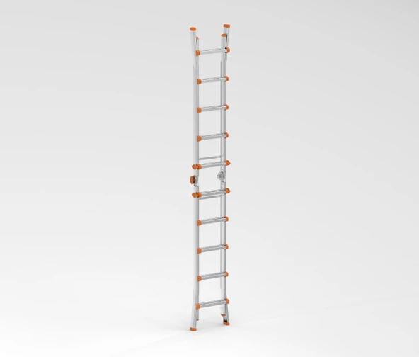 5+5 ANKA ÇOK AMAÇLI ALÜMİNYUM MERDİVEN - 2