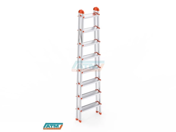 8+8 CLAS ALM ÇİFT ÇIKIŞLI MERDİVEN - 2