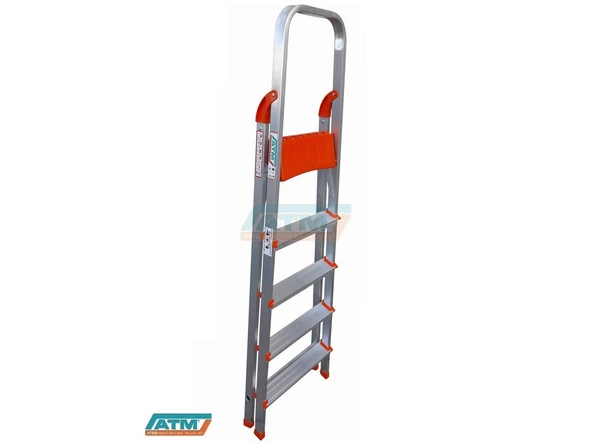 ALMERA 4+1 TEK ÇIKIŞLI ALUMİNYUM MERDİVEN ürün görseli