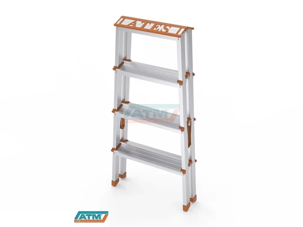 4+4 ALM.ÇİFT ÇIKIŞLI MERDİVEN