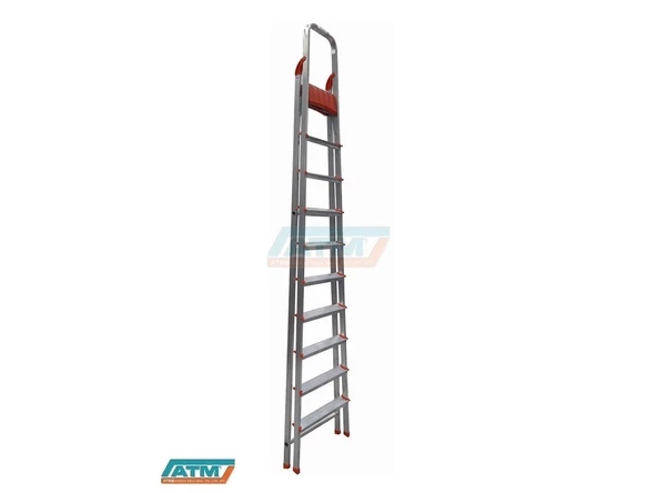 ALMERA 9+1 TEK ÇIKIŞLI ALUMİNYUM MERDİVEN