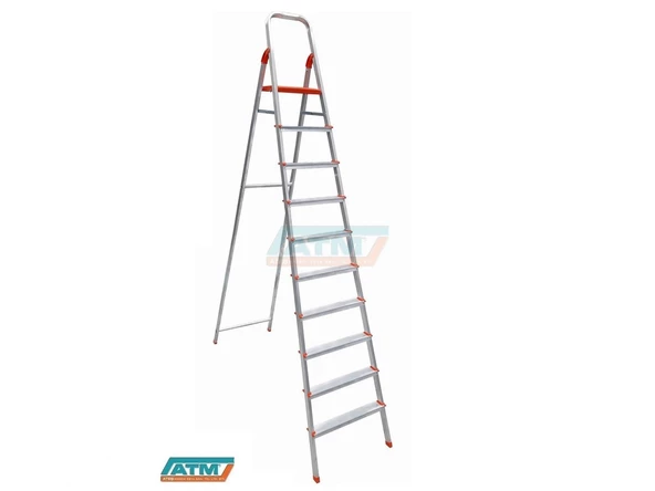 ALMERA 9+1 TEK ÇIKIŞLI ALUMİNYUM MERDİVEN - 2