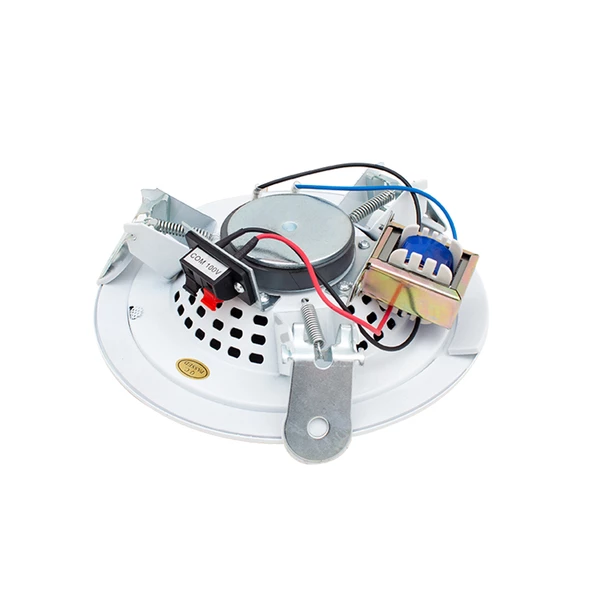 MAGICVOICE MV-6695 18 CM 6 WATT BEYAZ TRAFOLU METAL KASA ALÇIPAN HOPARLÖR (DELİK ÇAPI 15 CM) - 3