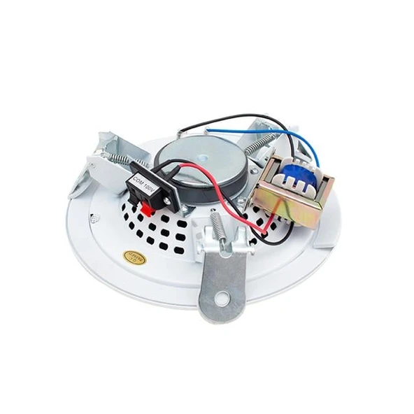MAGICVOICE MV-6695 18 CM 6 WATT BEYAZ TRAFOLU METAL KASA ALÇIPAN HOPARLÖR (DELİK ÇAPI 15 CM) - 6
