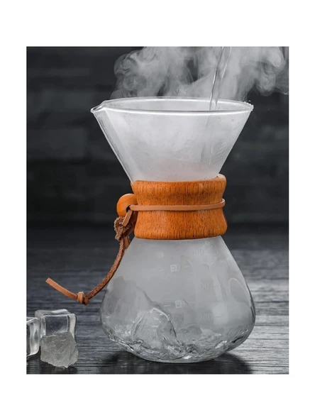 Glass In Love Glass In Love 400 ml Filtre Kahve Demliği - 2