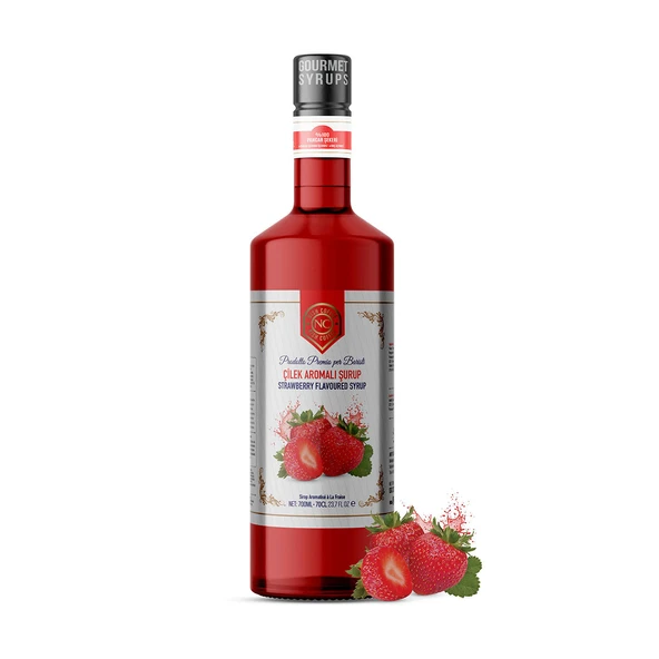 Nish Çilek Aromalı Şurup 700 ML - P ürün görseli